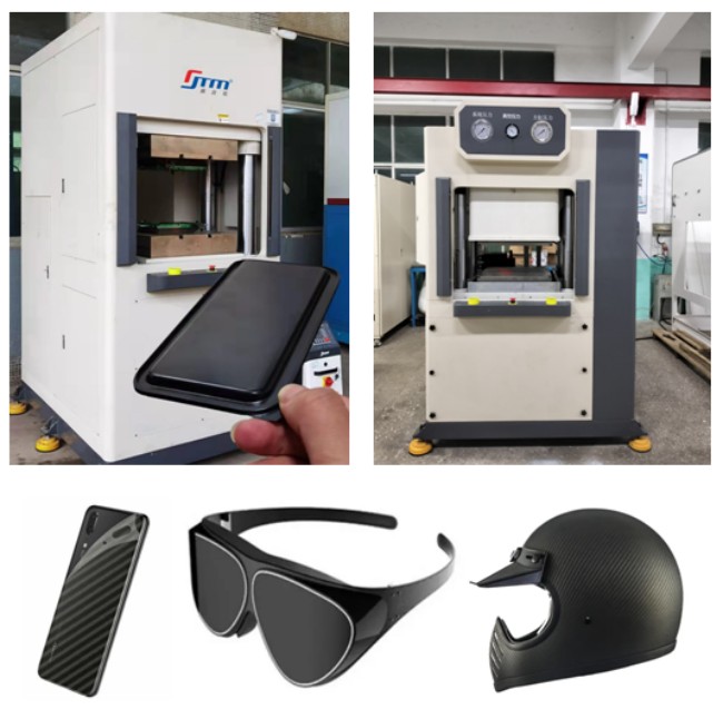 碳纤维复合资料热压成型机的利用